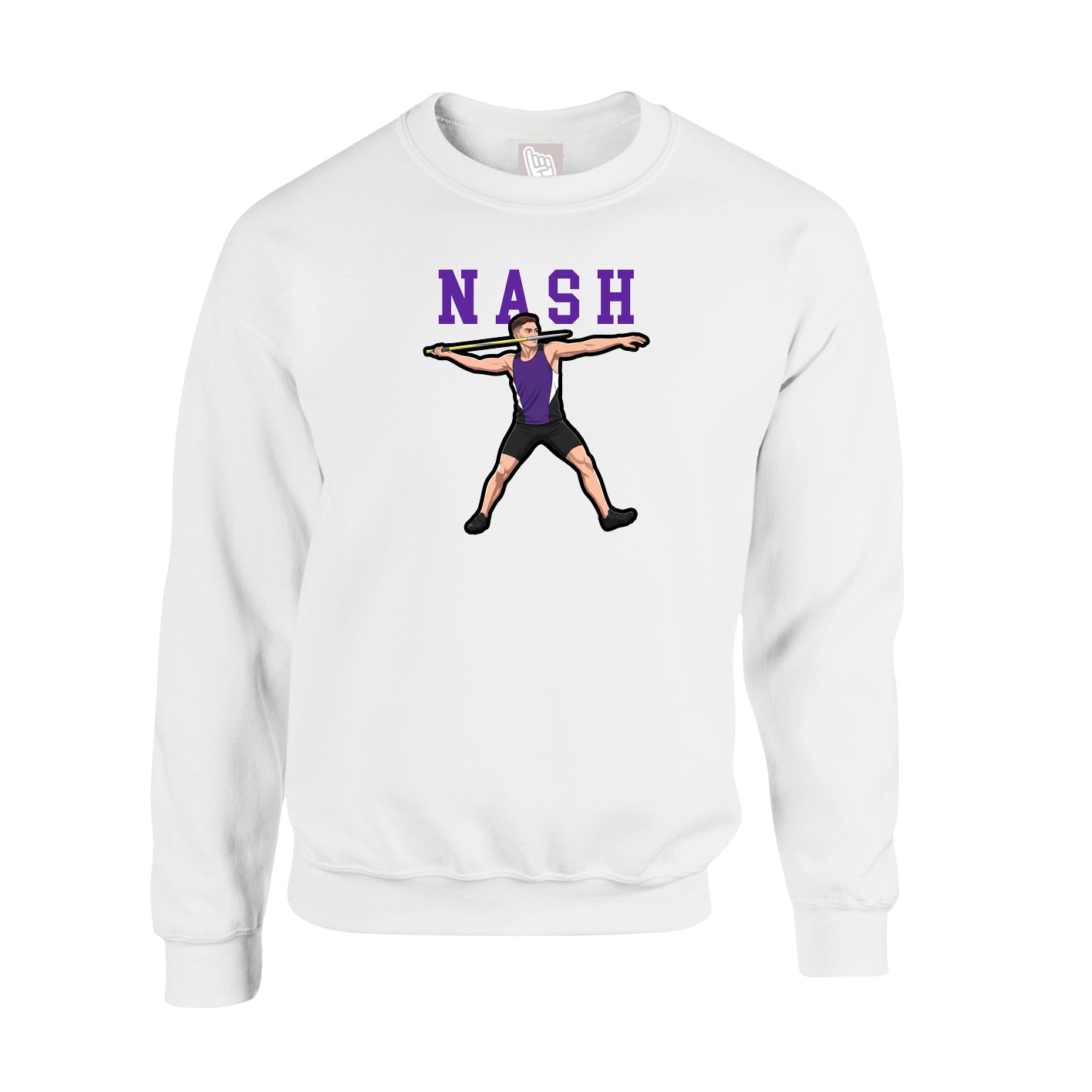 Fleece Crew — Shirsey in White