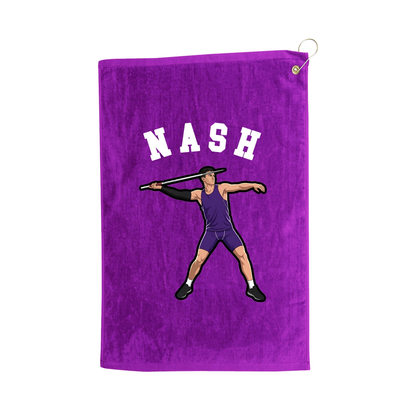 Golf Towel — Shirsey Arch in Purple