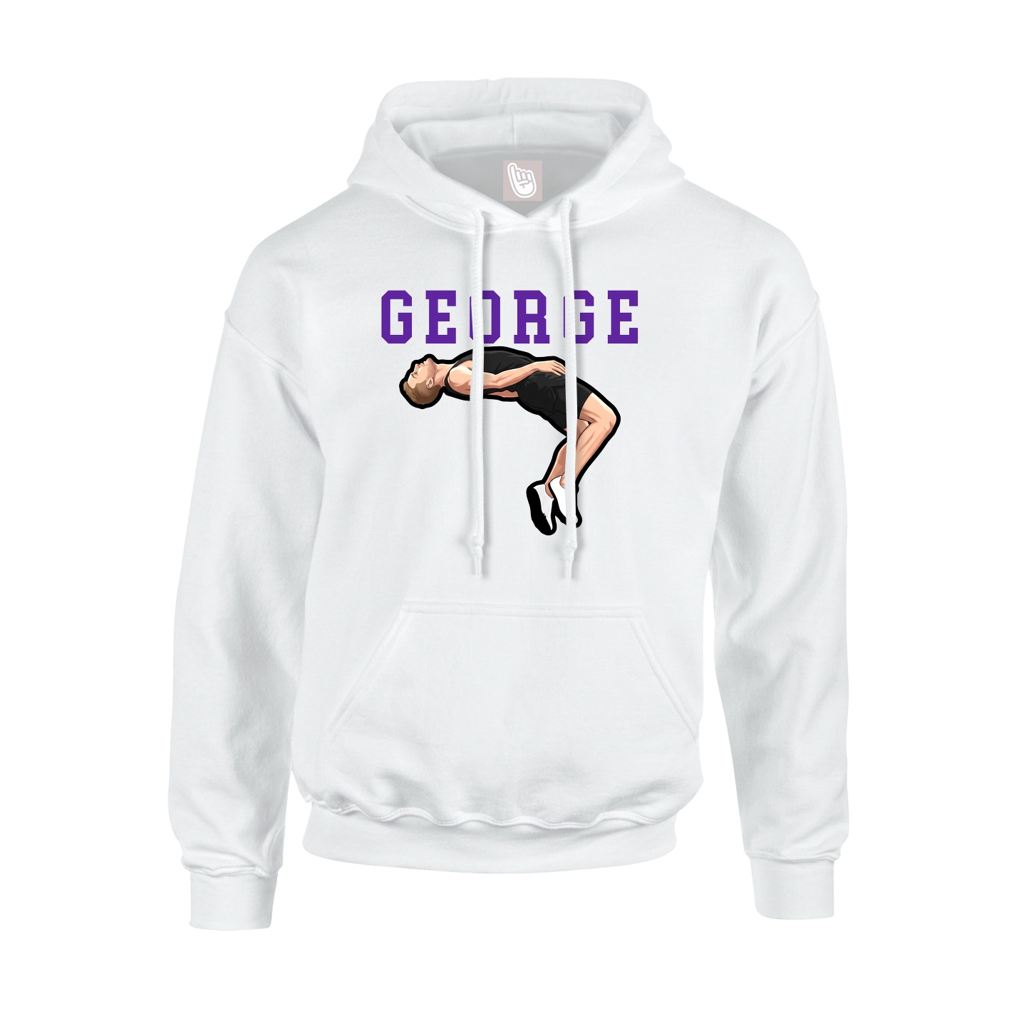 Hoodie — Shirsey in White