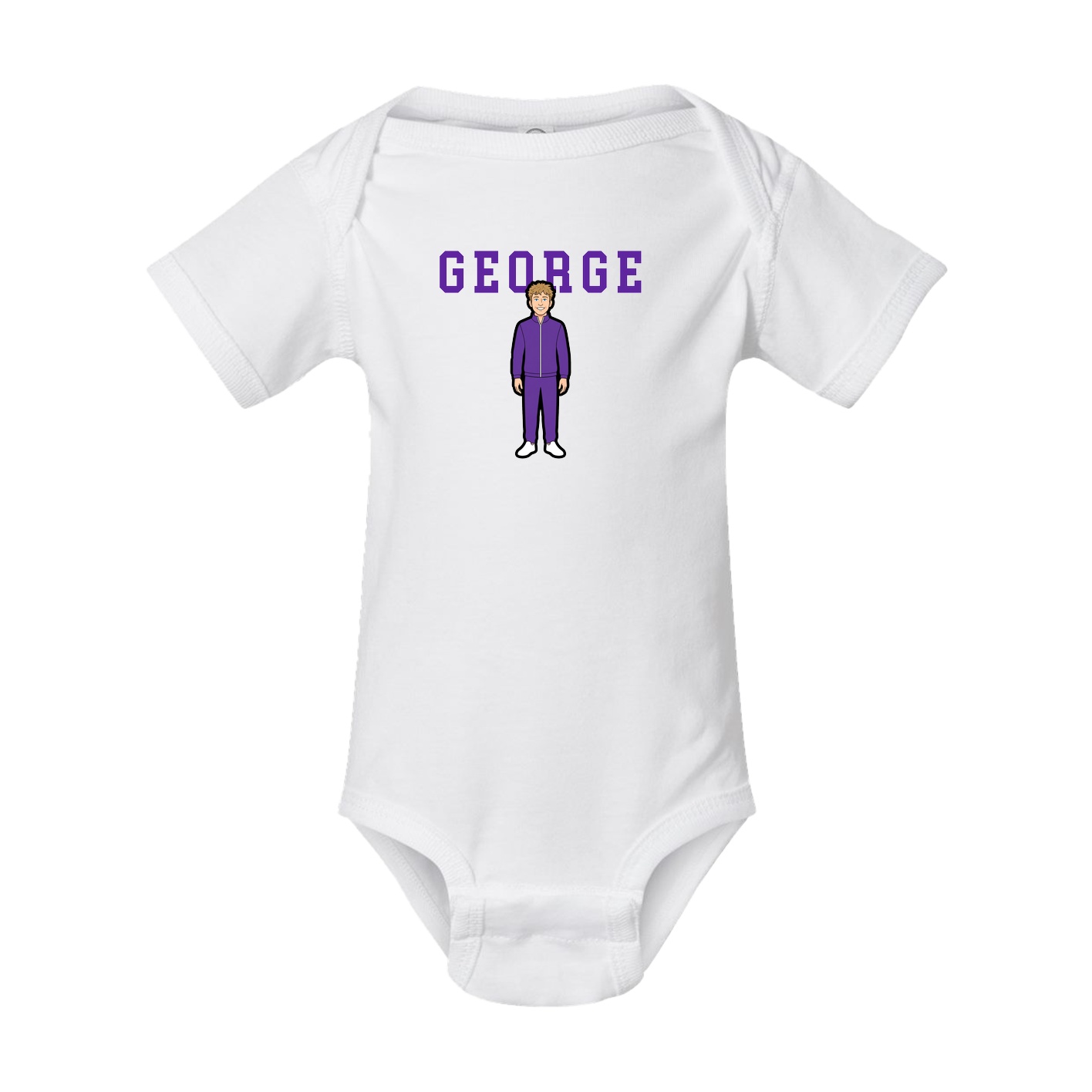 Baby Onesie — Shirsey in White