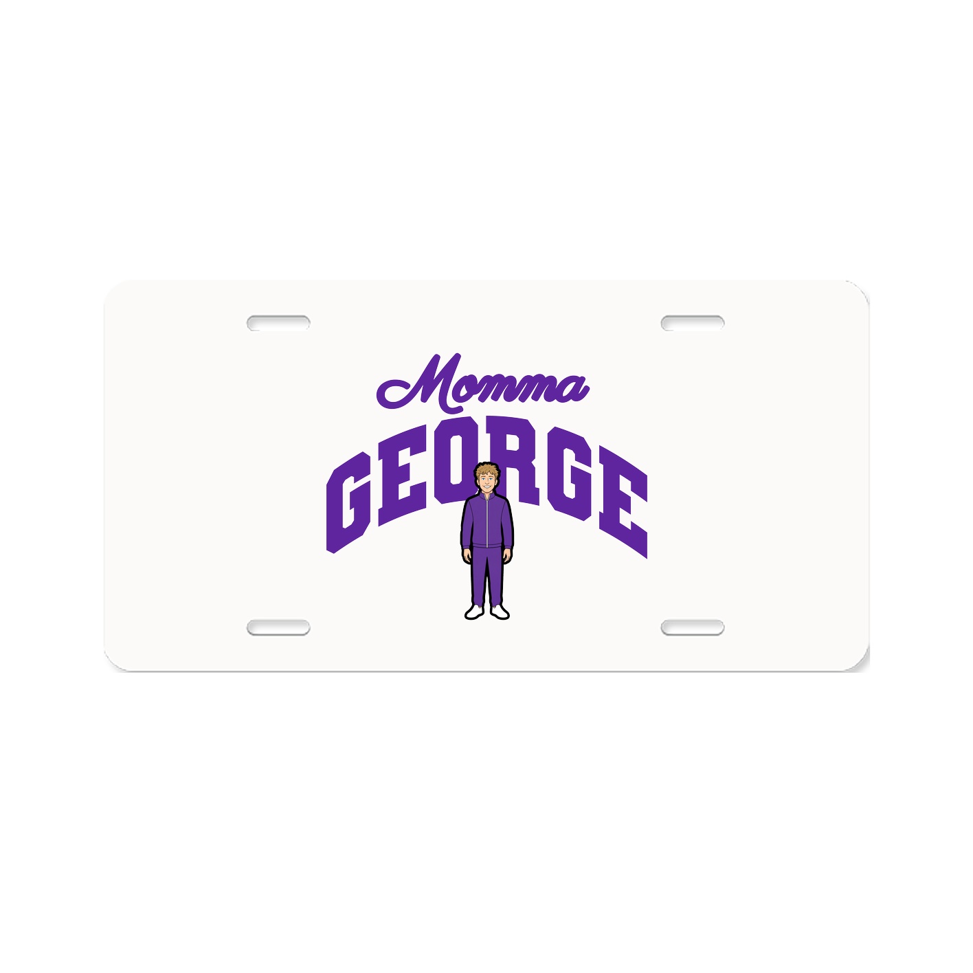 License Plate — Mothers Day Arch in Classic