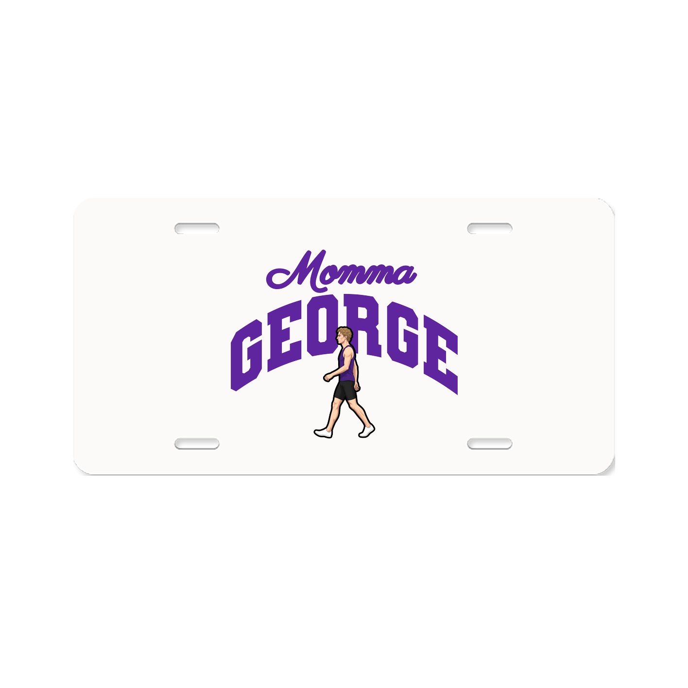 License Plate — Mothers Day Arch in Classic