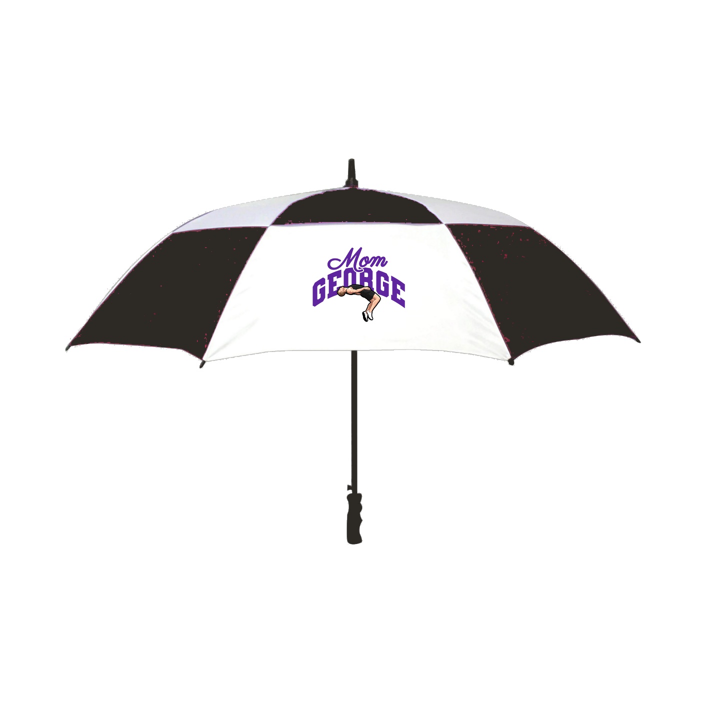 Golf Umbrella — Mothers Day Arch in Black