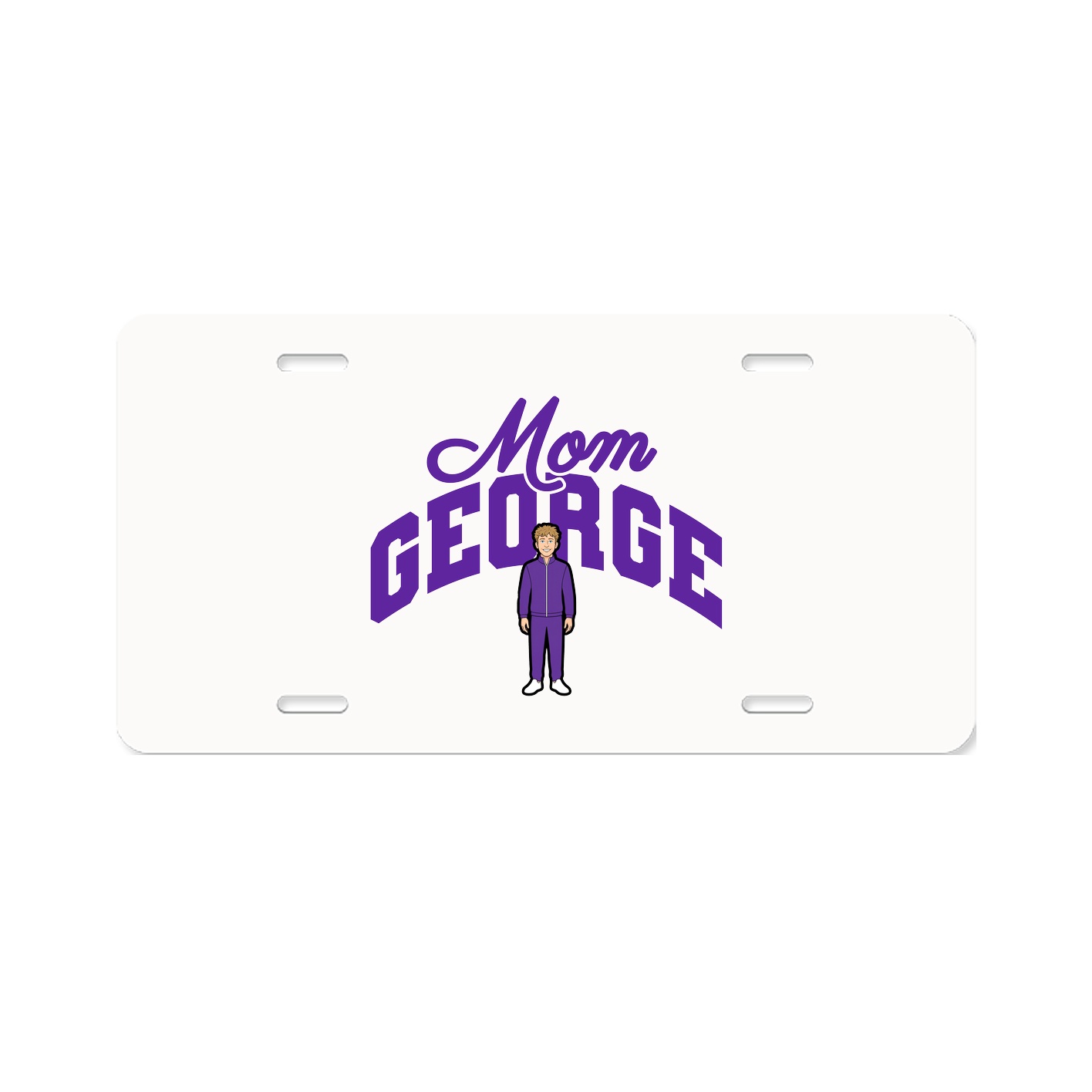 License Plate — Mothers Day Arch in Classic