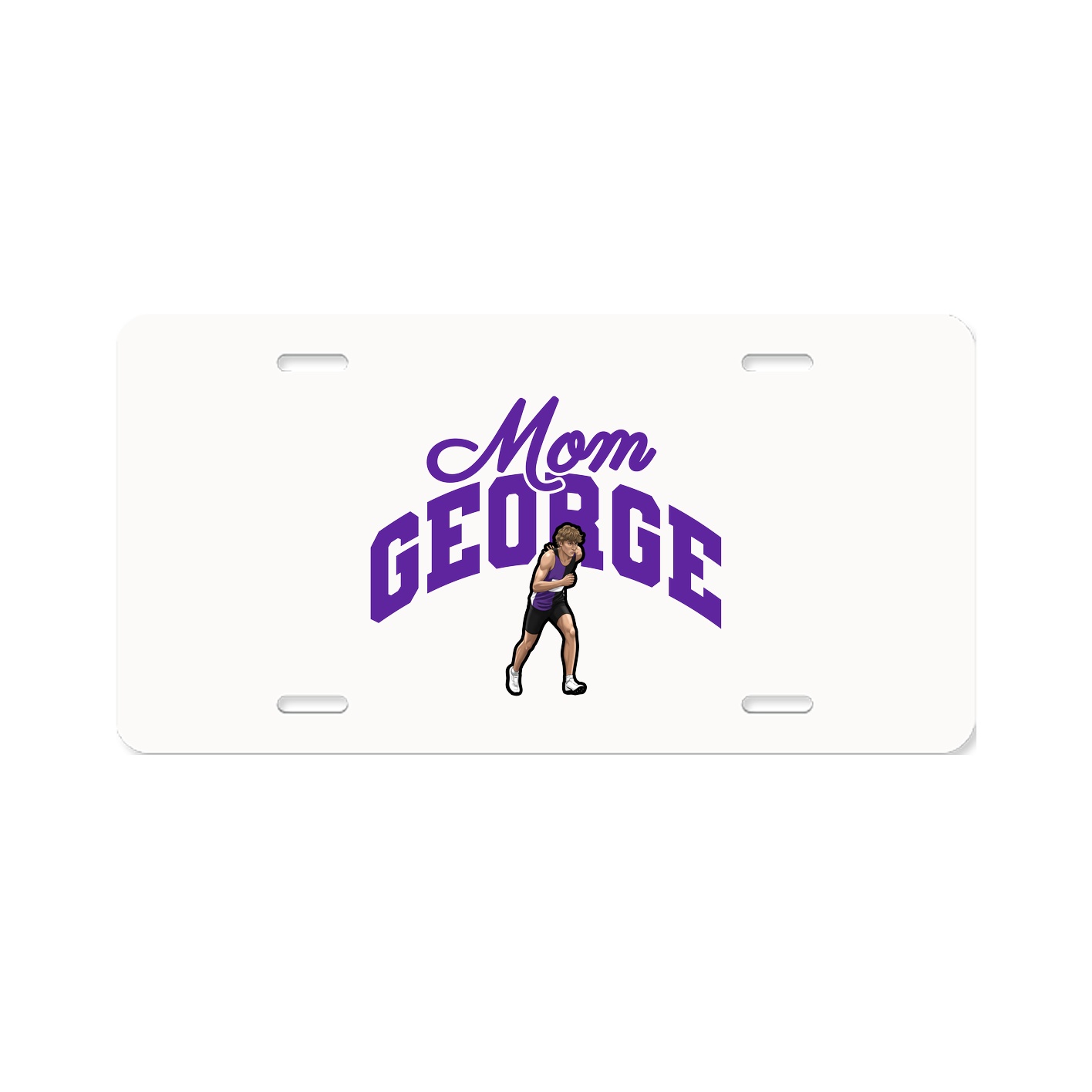 License Plate — Mothers Day Arch in Classic