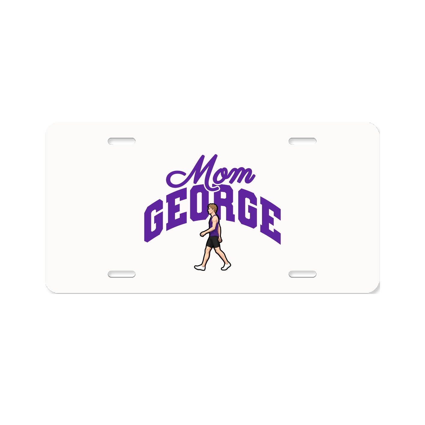 License Plate — Mothers Day Arch in Classic