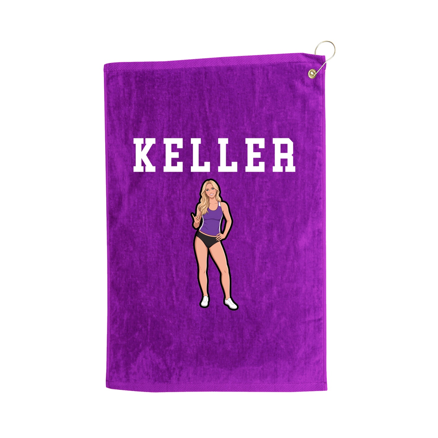 Golf Towel — Shirsey in Purple