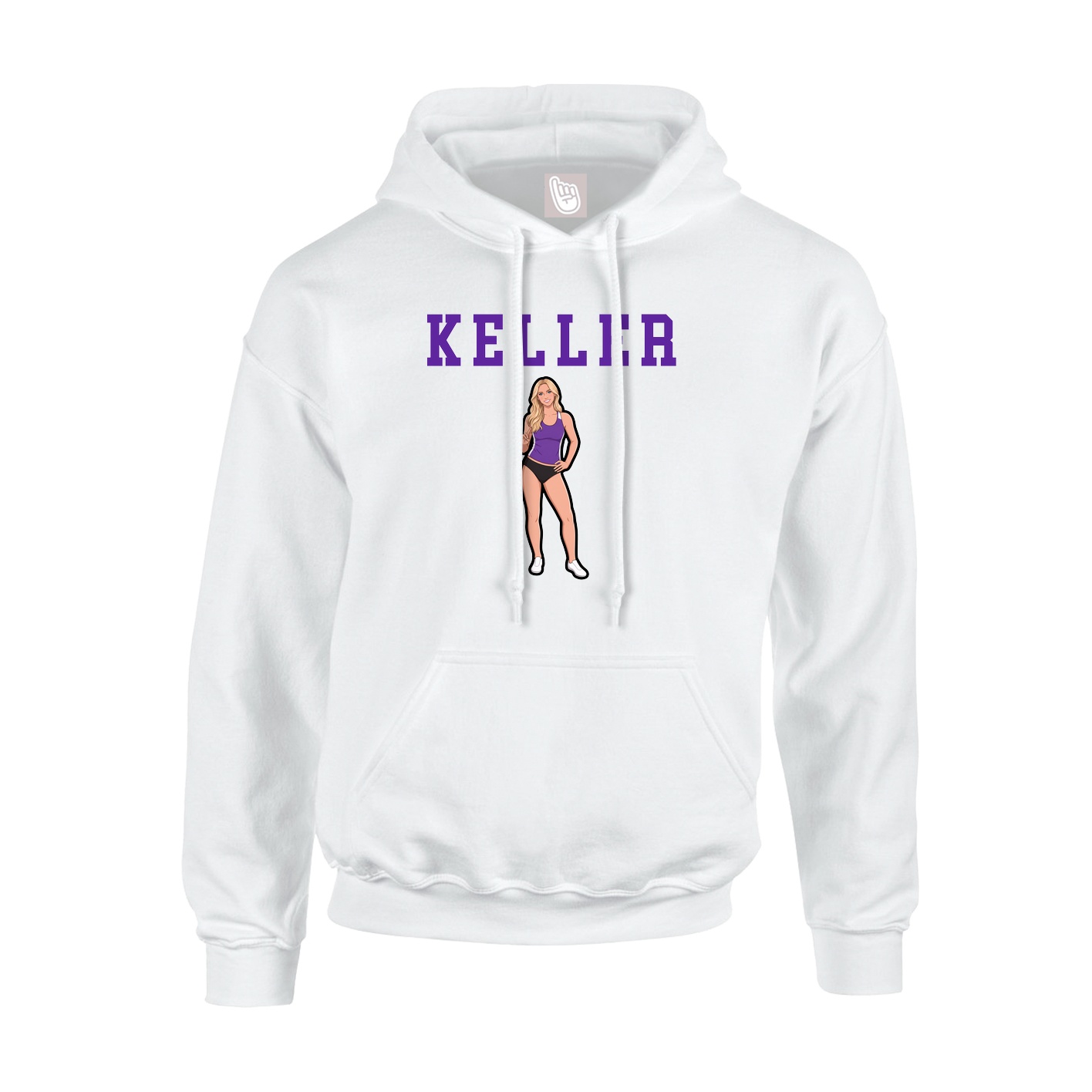 Youth Hoodie — Shirsey in White