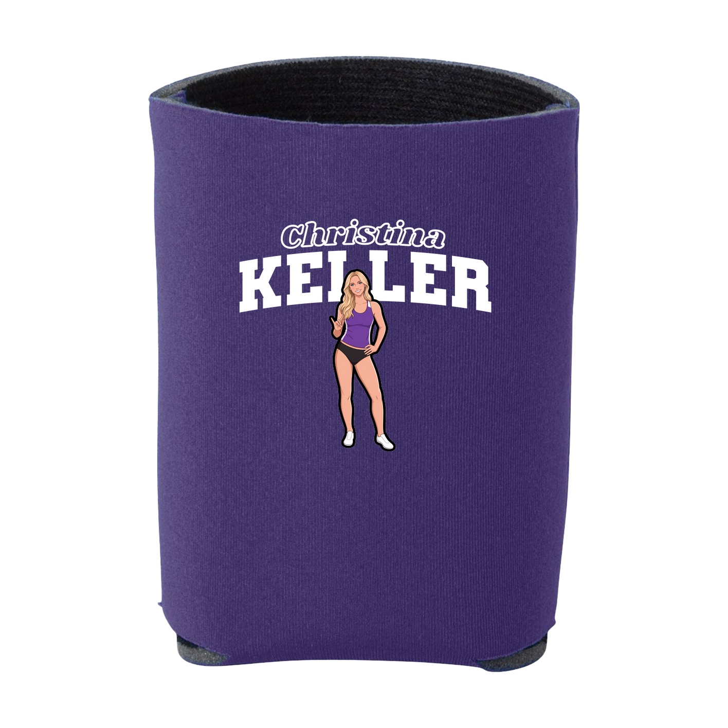 Can Holder — Name Arch in Purple
