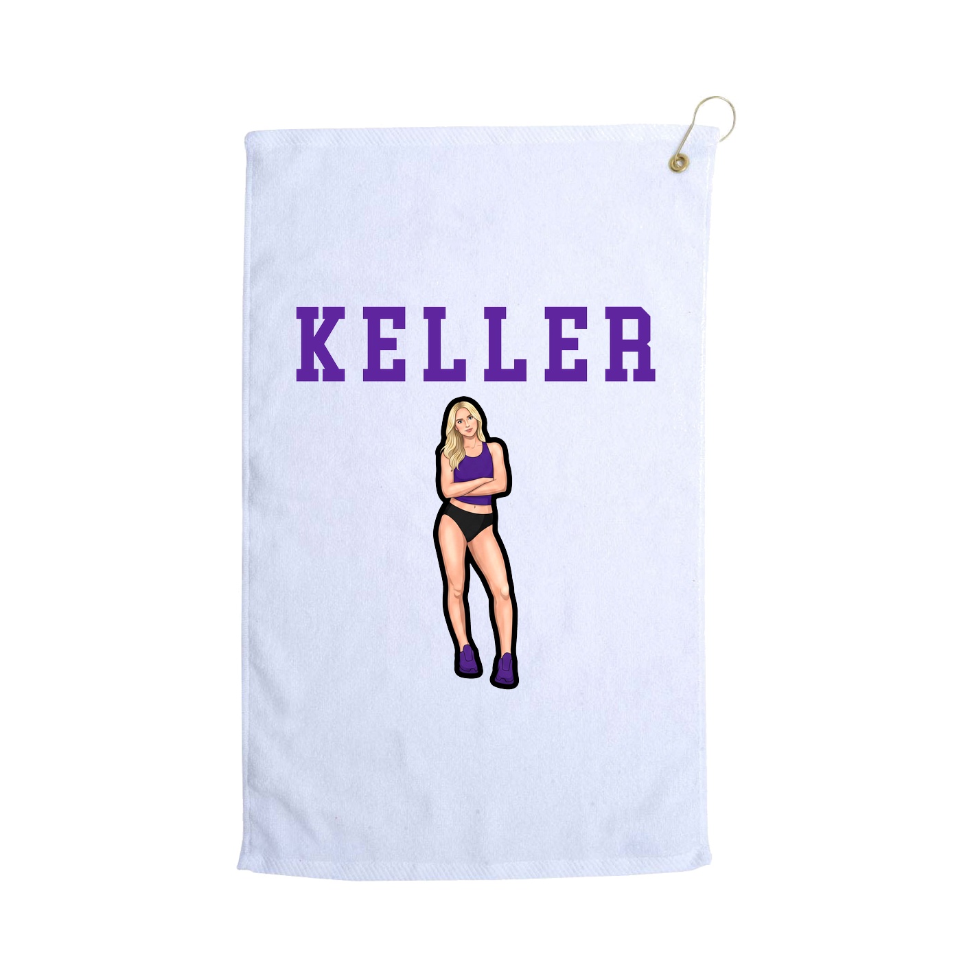 Golf Towel — Shirsey in White