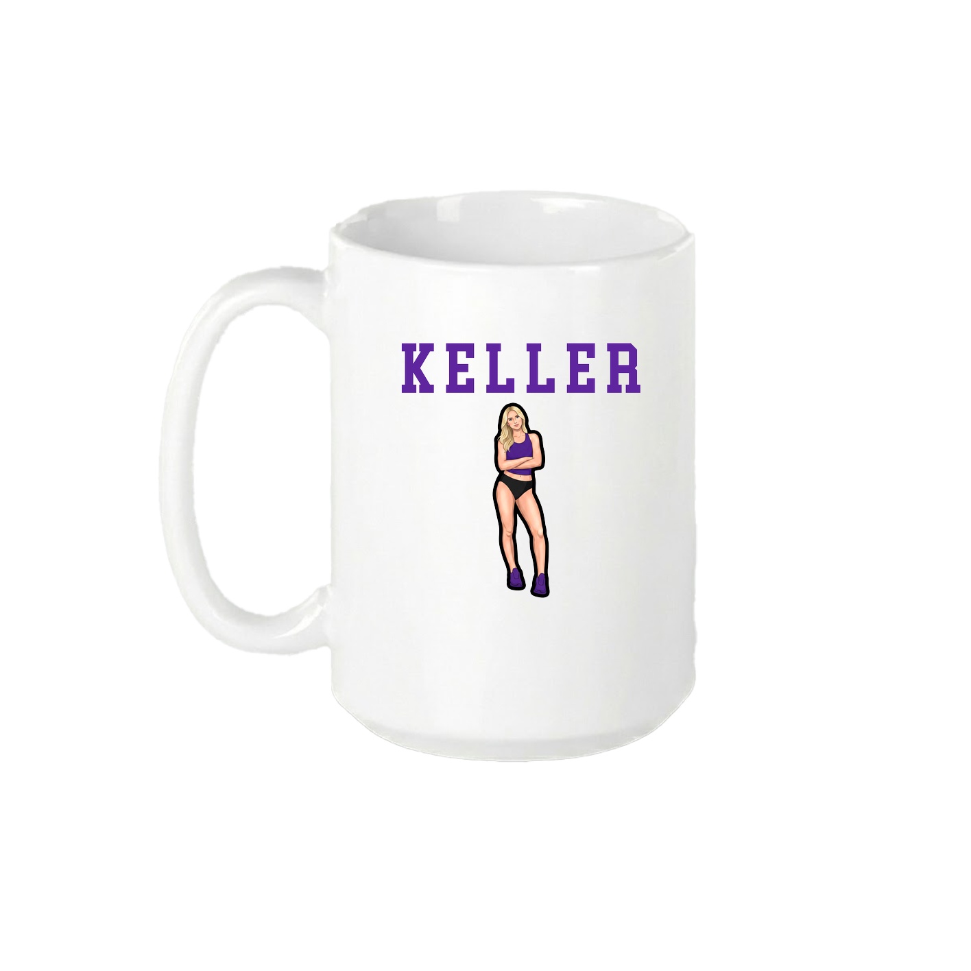 15oz Coffee Mug — Shirsey in White