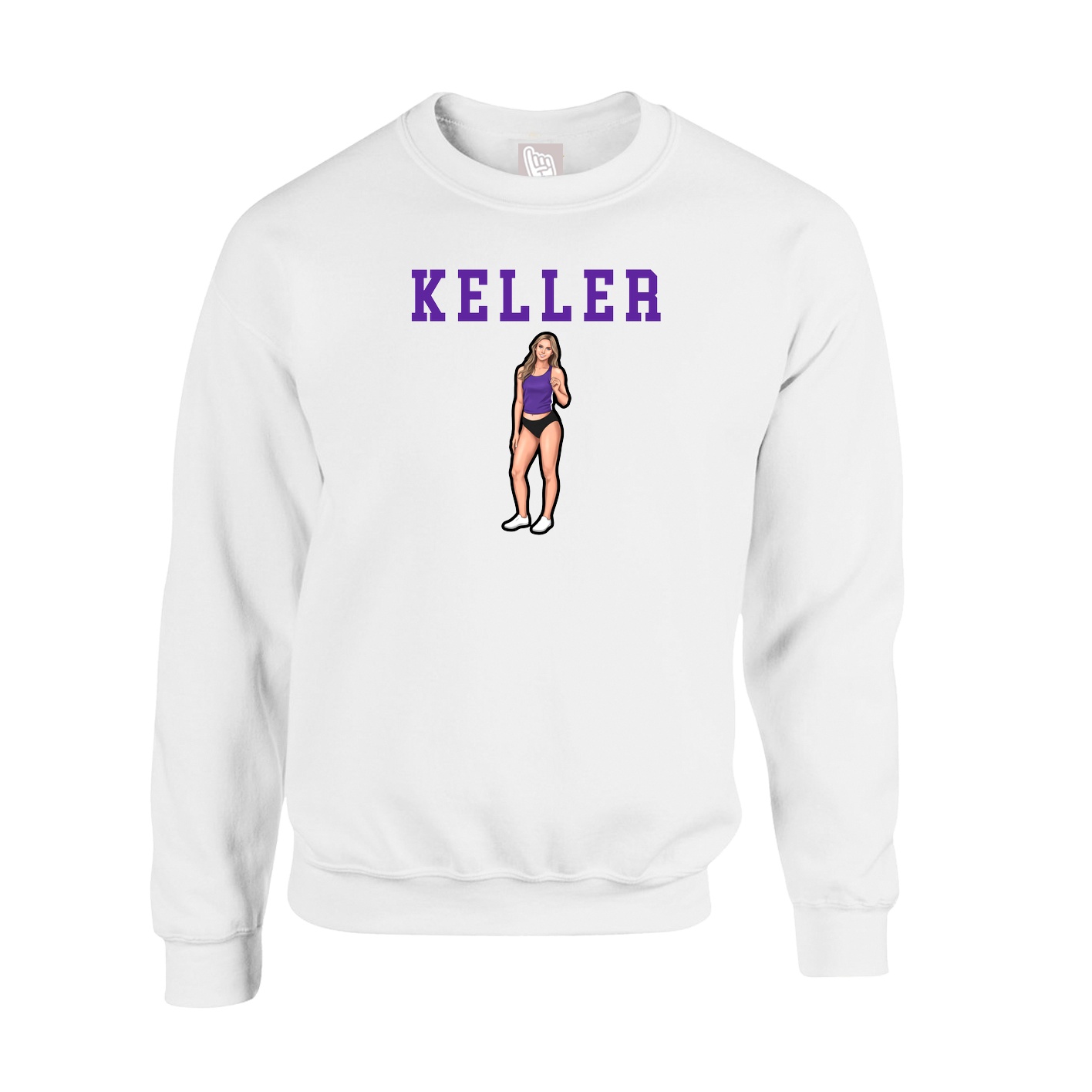 Fleece Crew — Shirsey in White