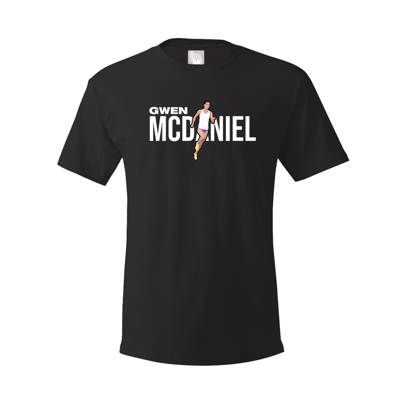 Youth Tee — Player Name in Black