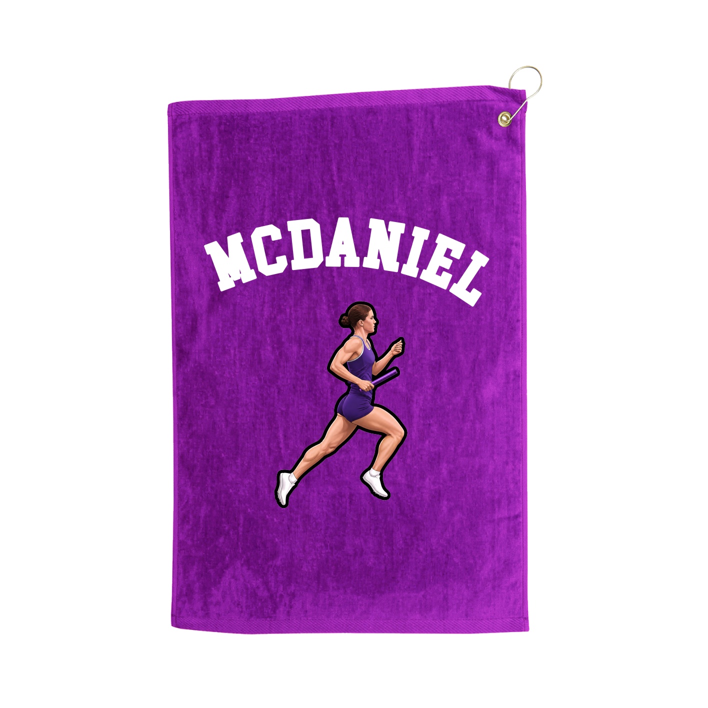 Golf Towel — Shirsey Arch in Purple