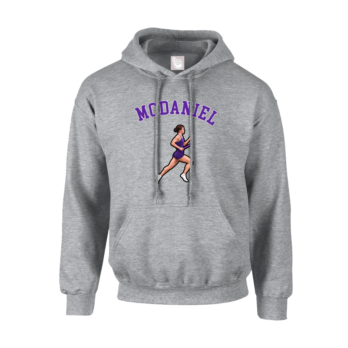 Youth Hoodie — Shirsey Arch in Grey