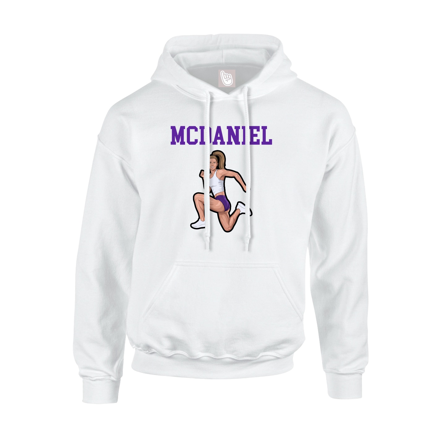 Hoodie — Shirsey in White