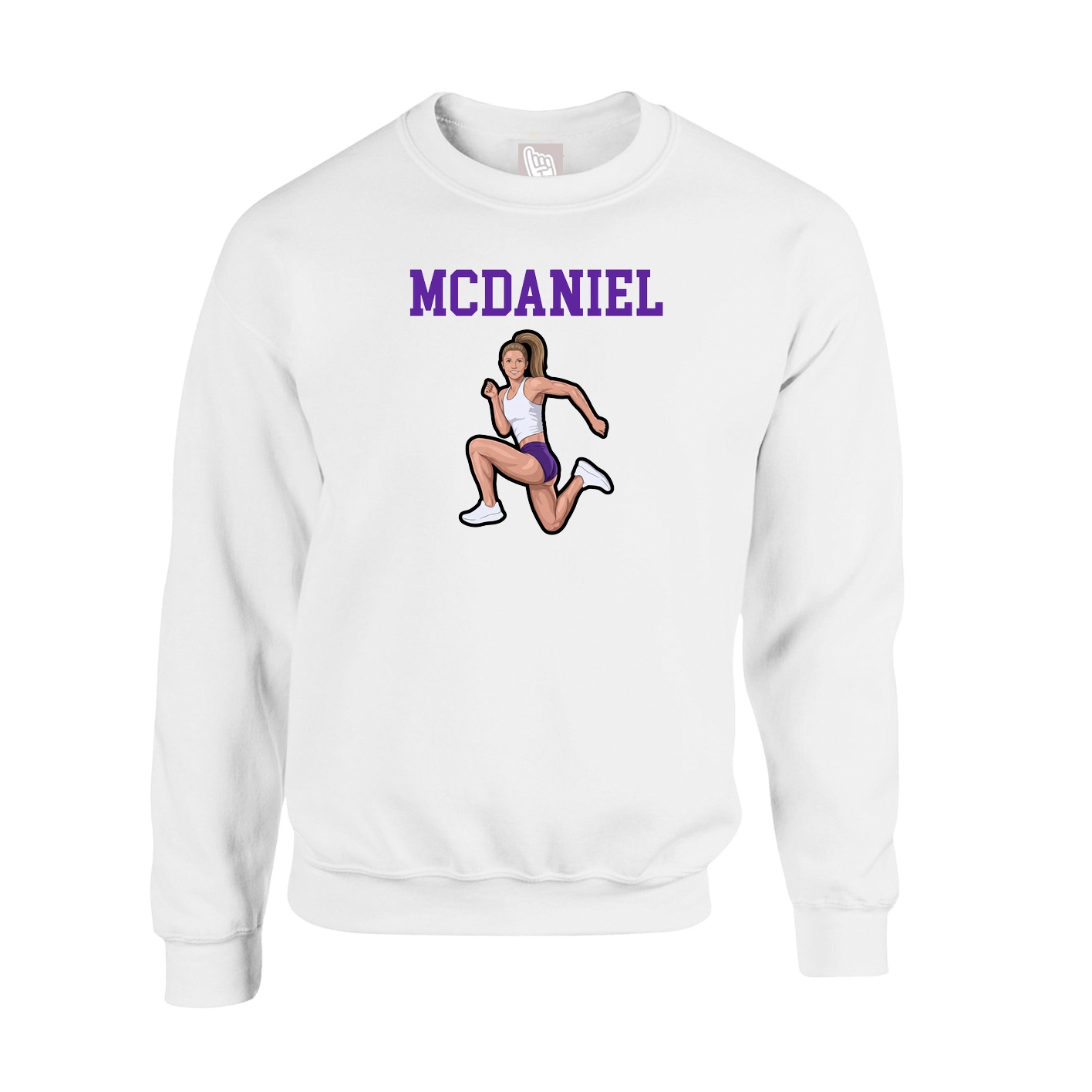 Fleece Crew — Shirsey in White
