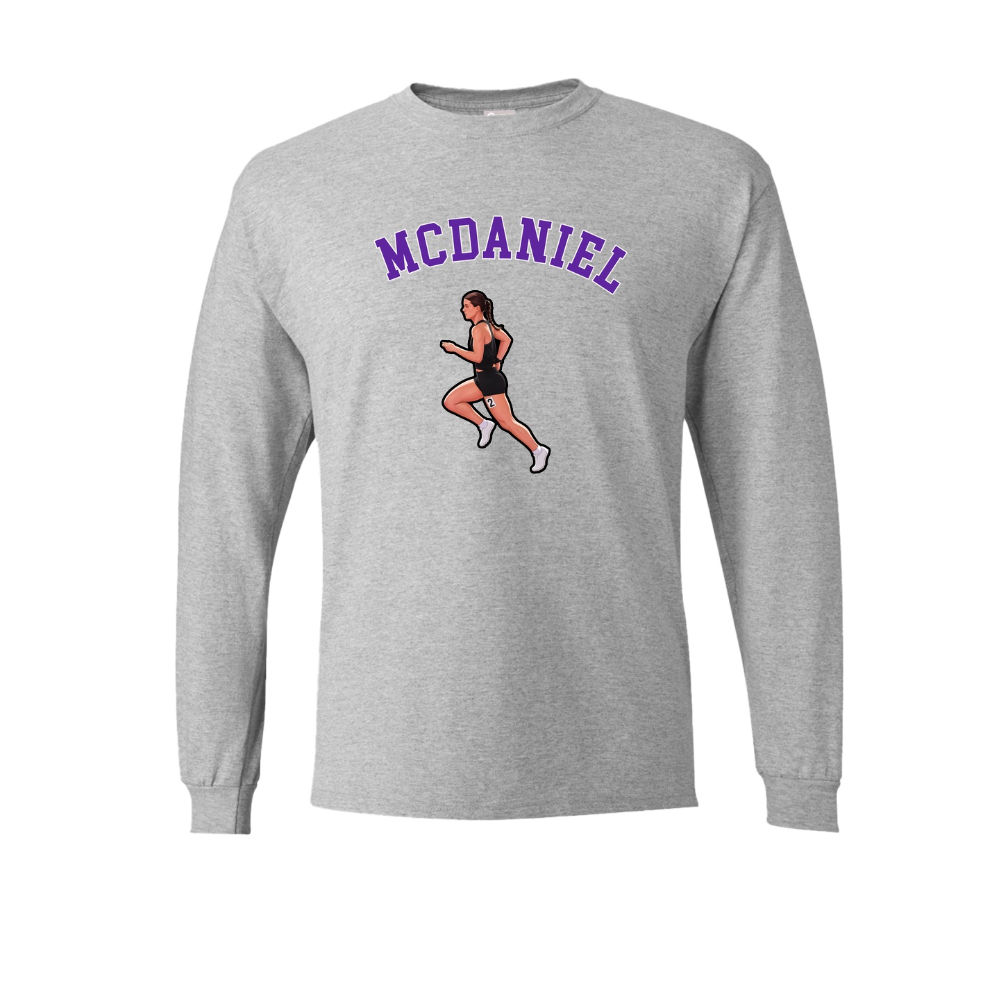 Long Sleeve Tee — Shirsey Arch in Grey
