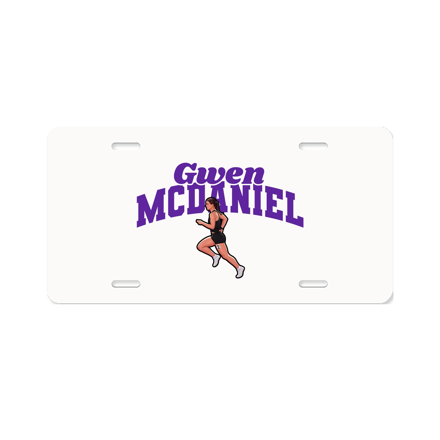License Plate — Signature Arch in Classic