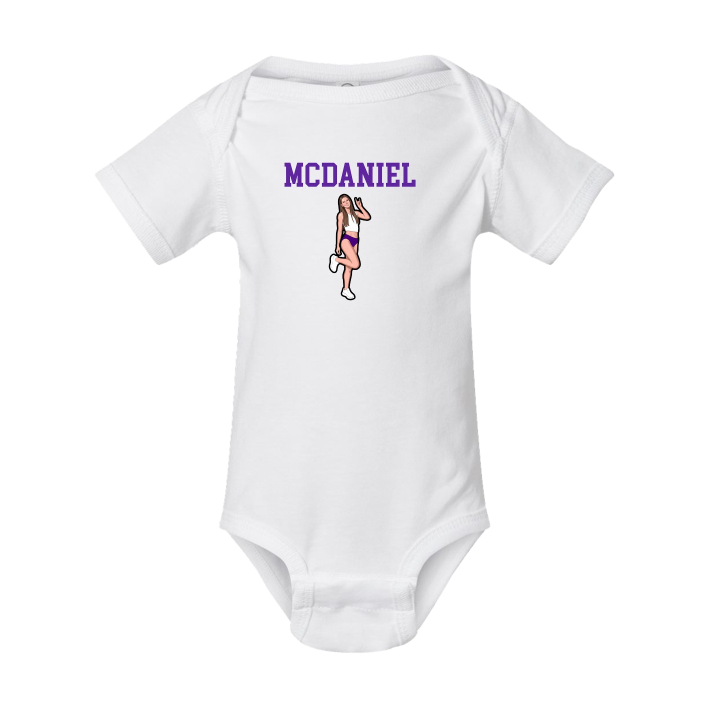 Baby Onesie — Shirsey in White
