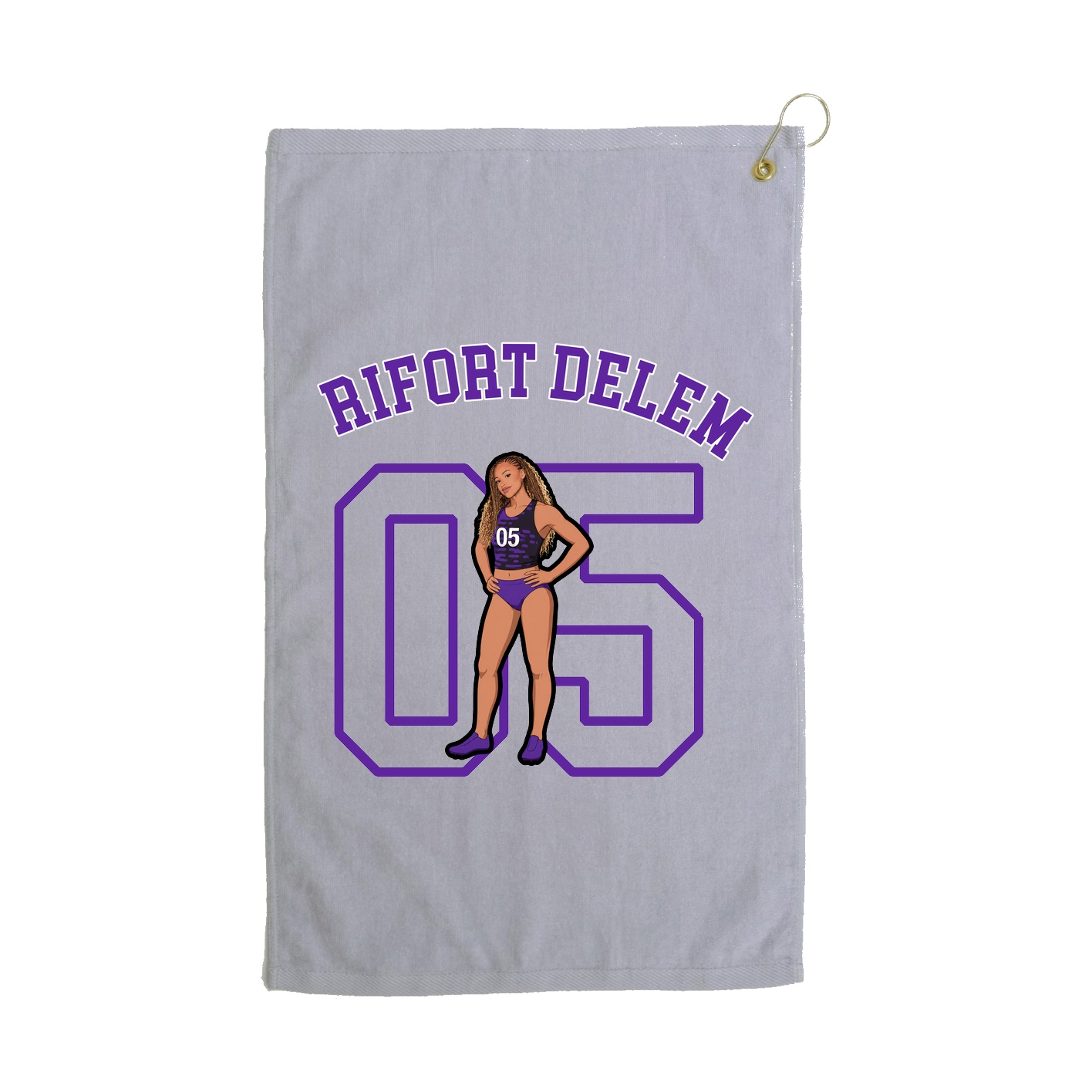 Golf Towel — Shirsey Arch in Grey
