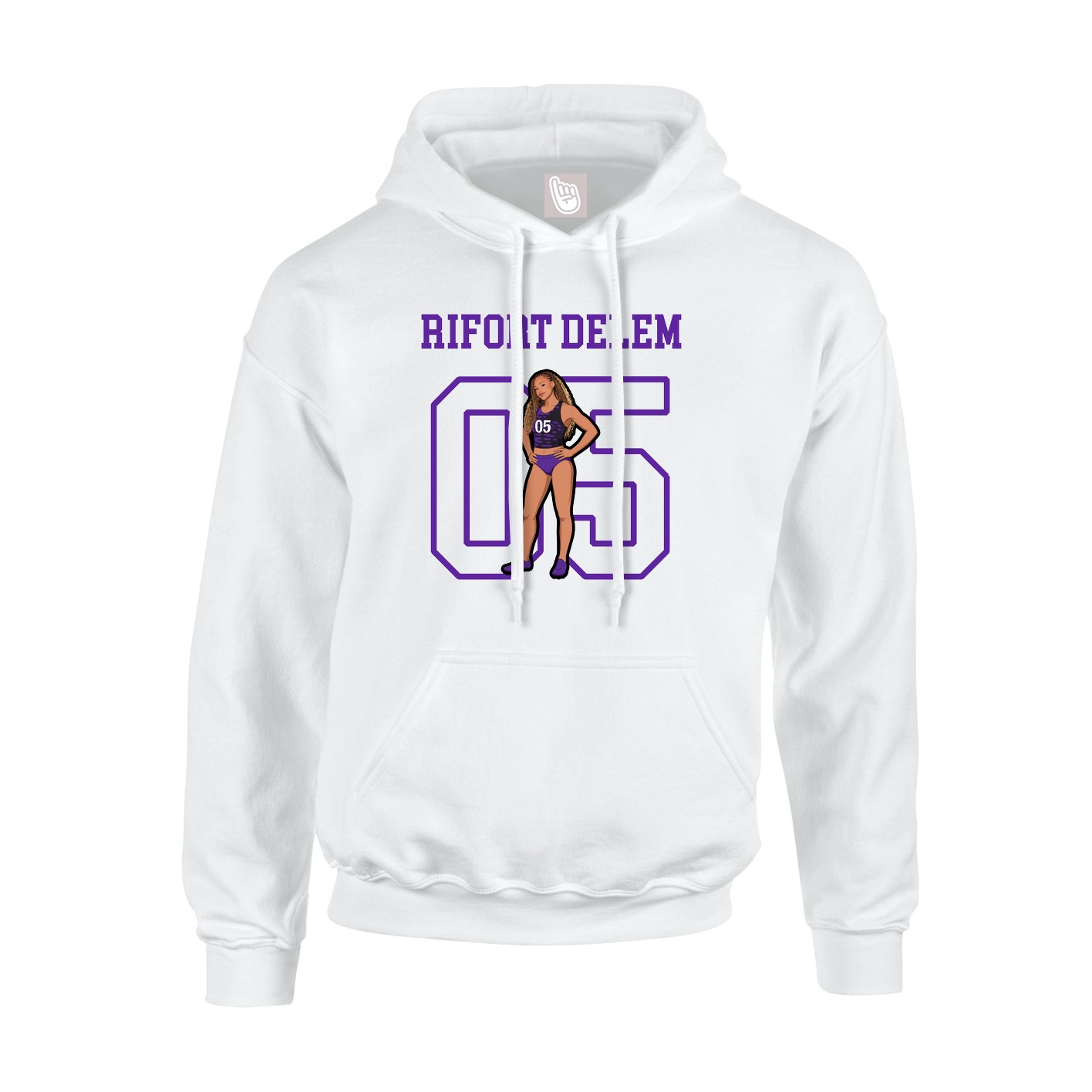 Youth Hoodie — Shirsey in White