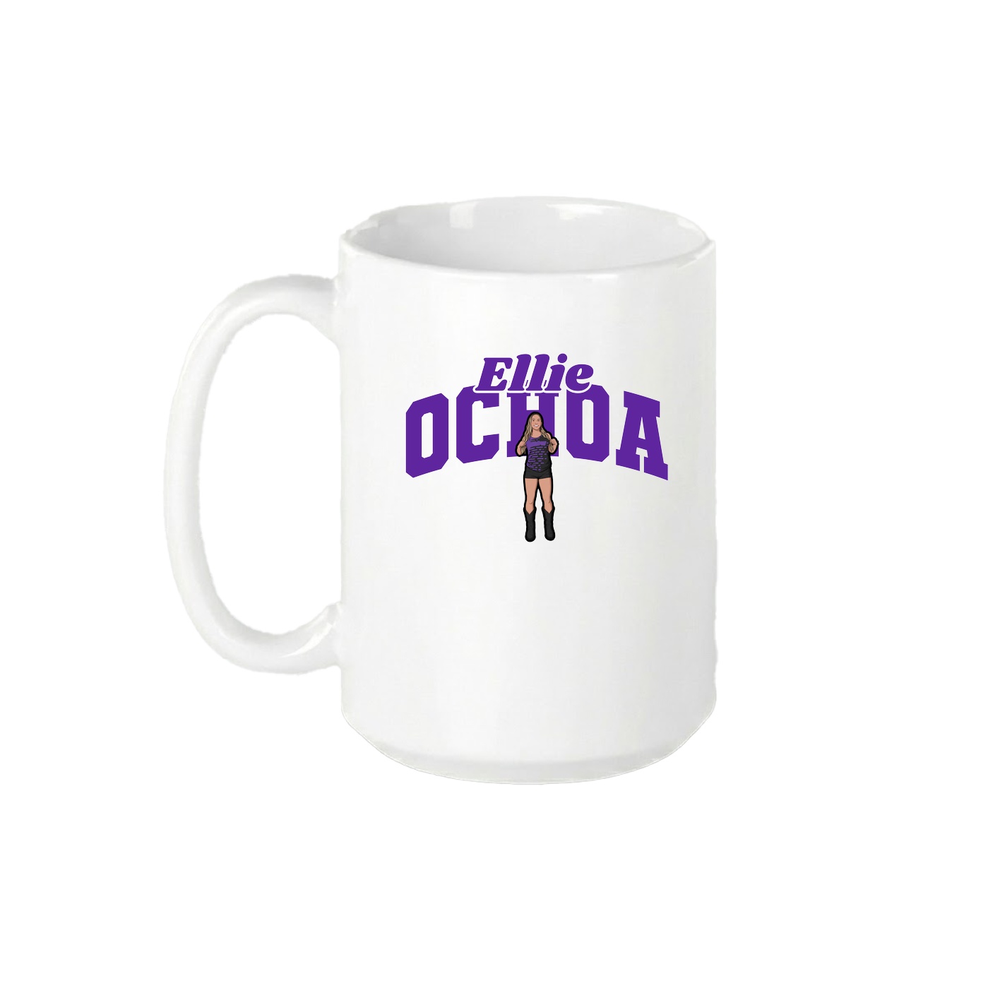 15oz Coffee Mug — Signature Arch in White