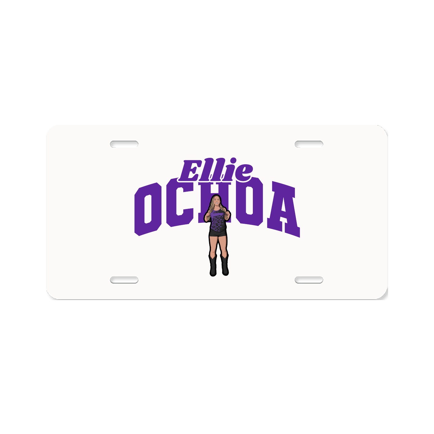 License Plate — Signature Arch in Classic