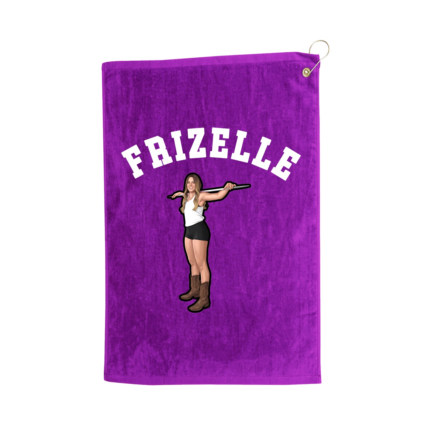 Golf Towel — Shirsey Arch in Purple