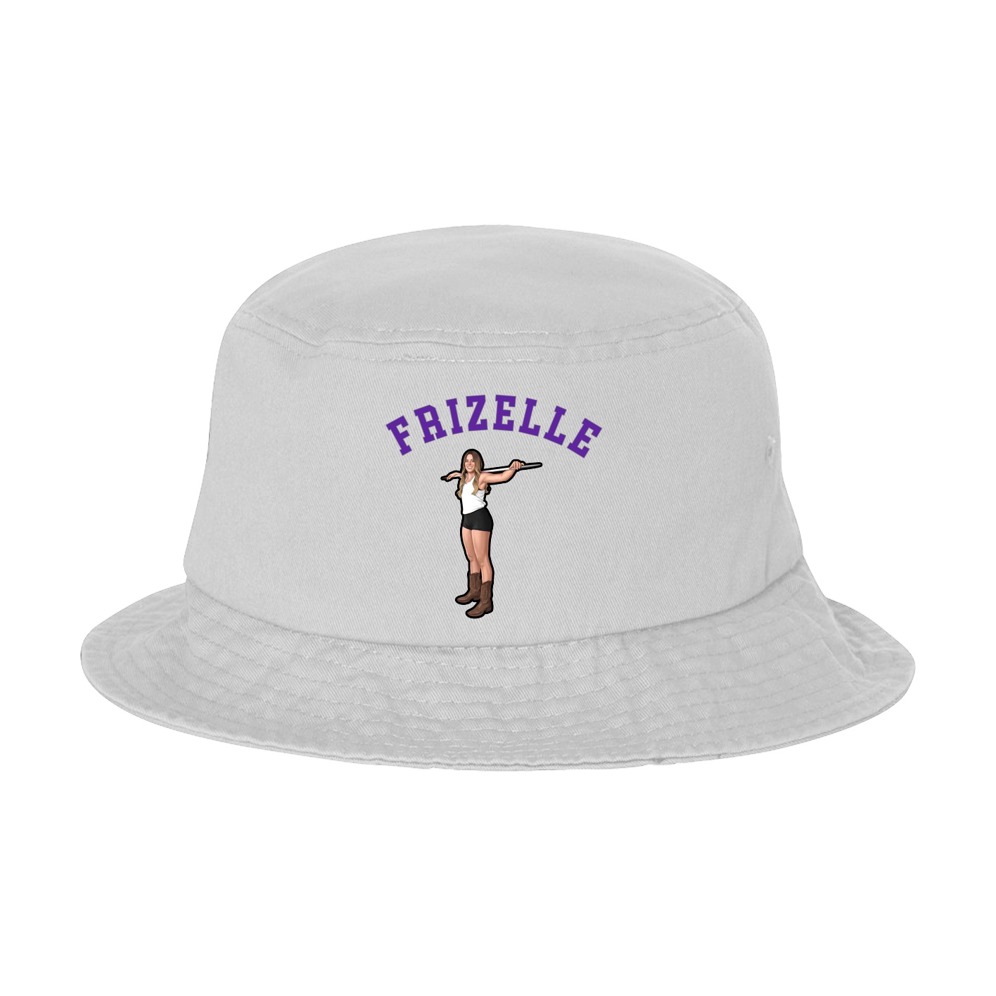 Bucket Cap — Shirsey Arch in White