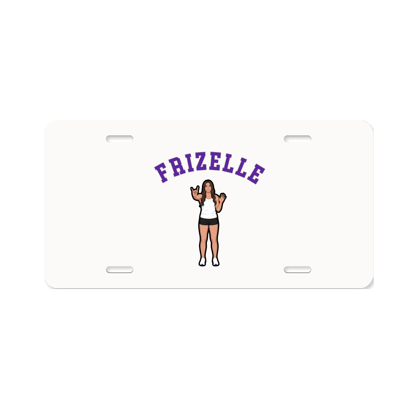 License Plate — Shirsey Arch in Classic