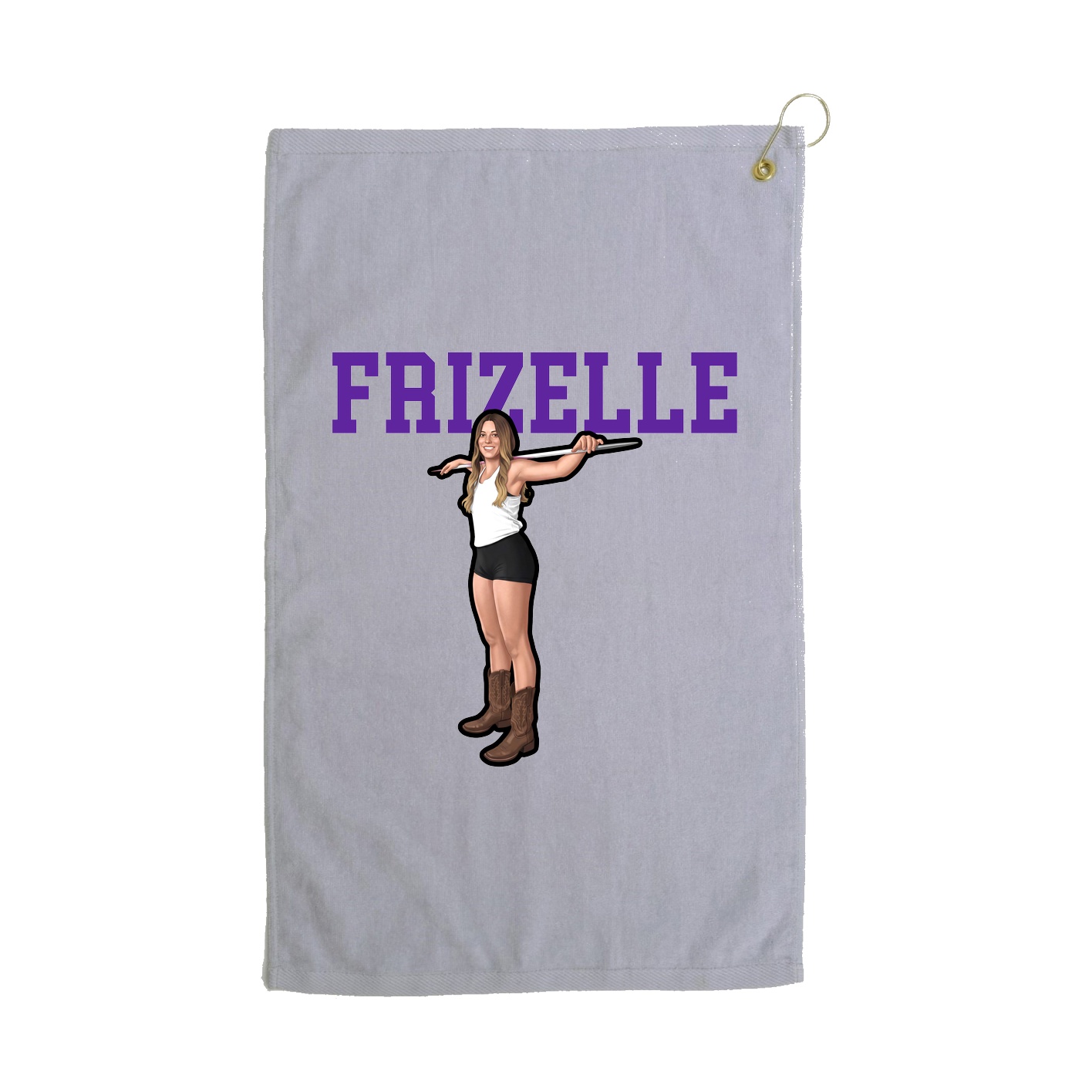 Golf Towel — Shirsey in Grey