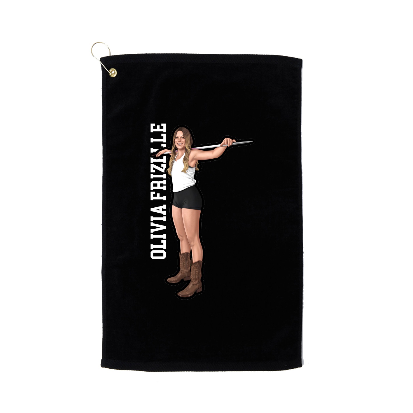 Terry Velour Golf Towel