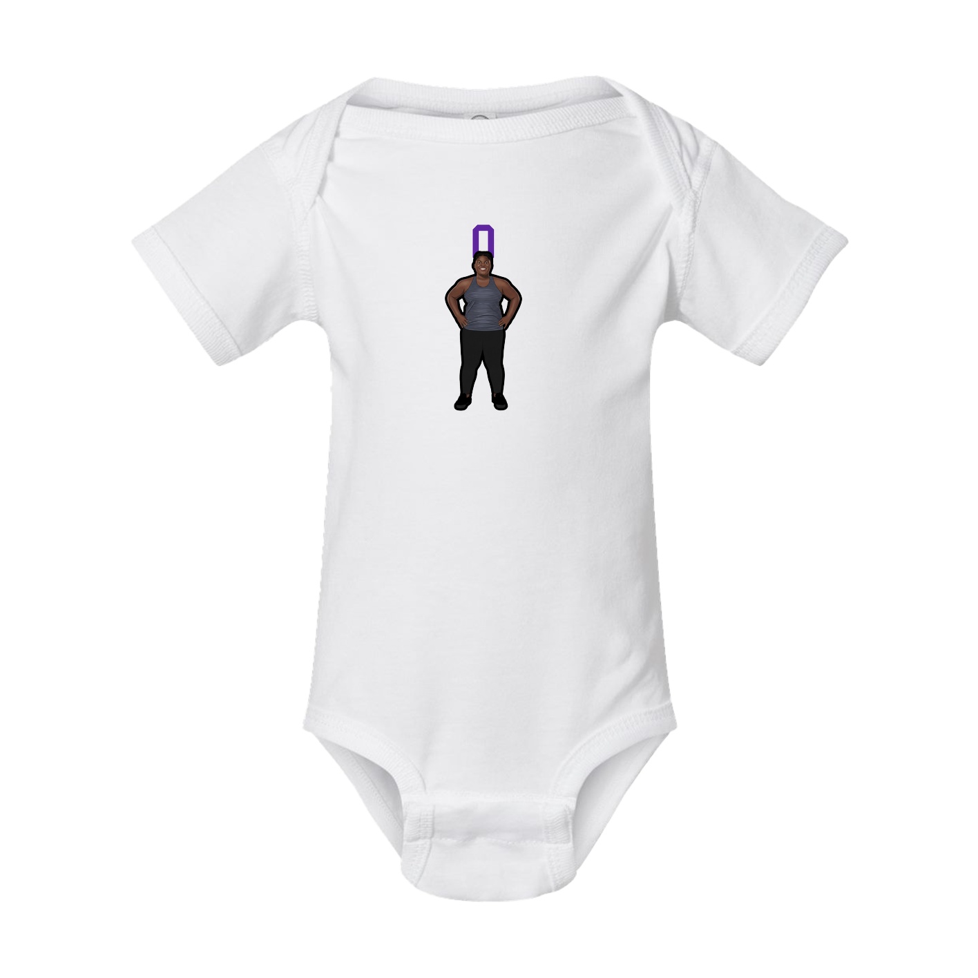 Baby Onesie — Shirsey in White