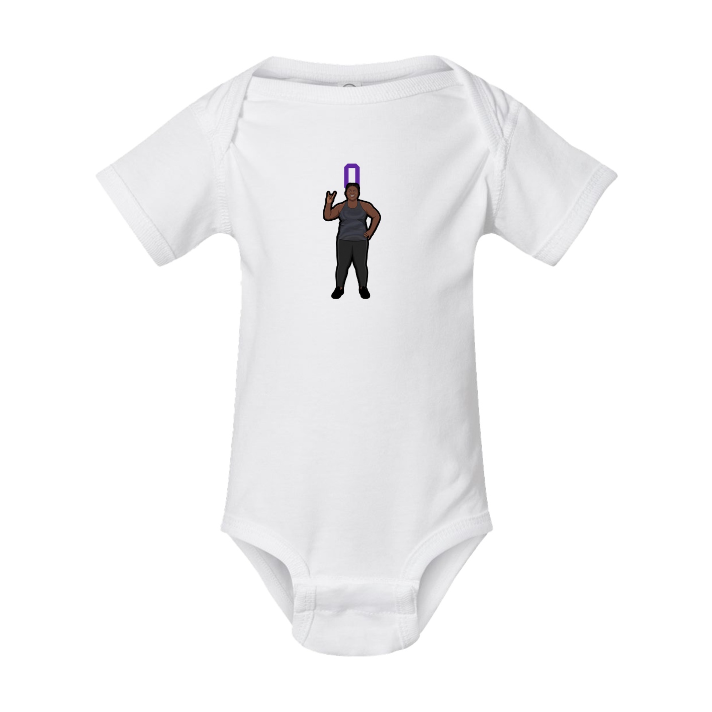 Baby Onesie — Shirsey in White