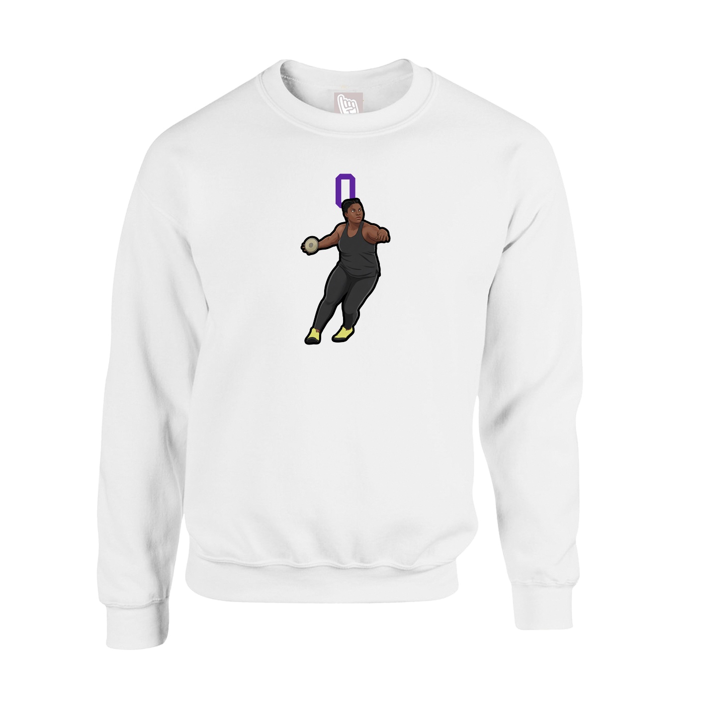 Fleece Crew — Shirsey in White
