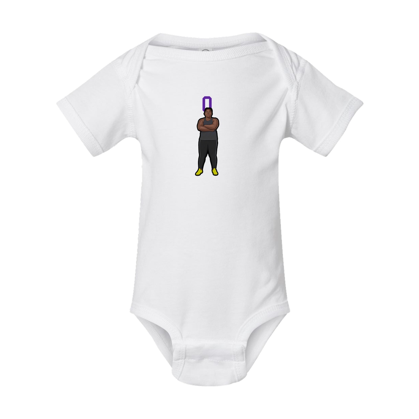 Baby Onesie — Shirsey in White