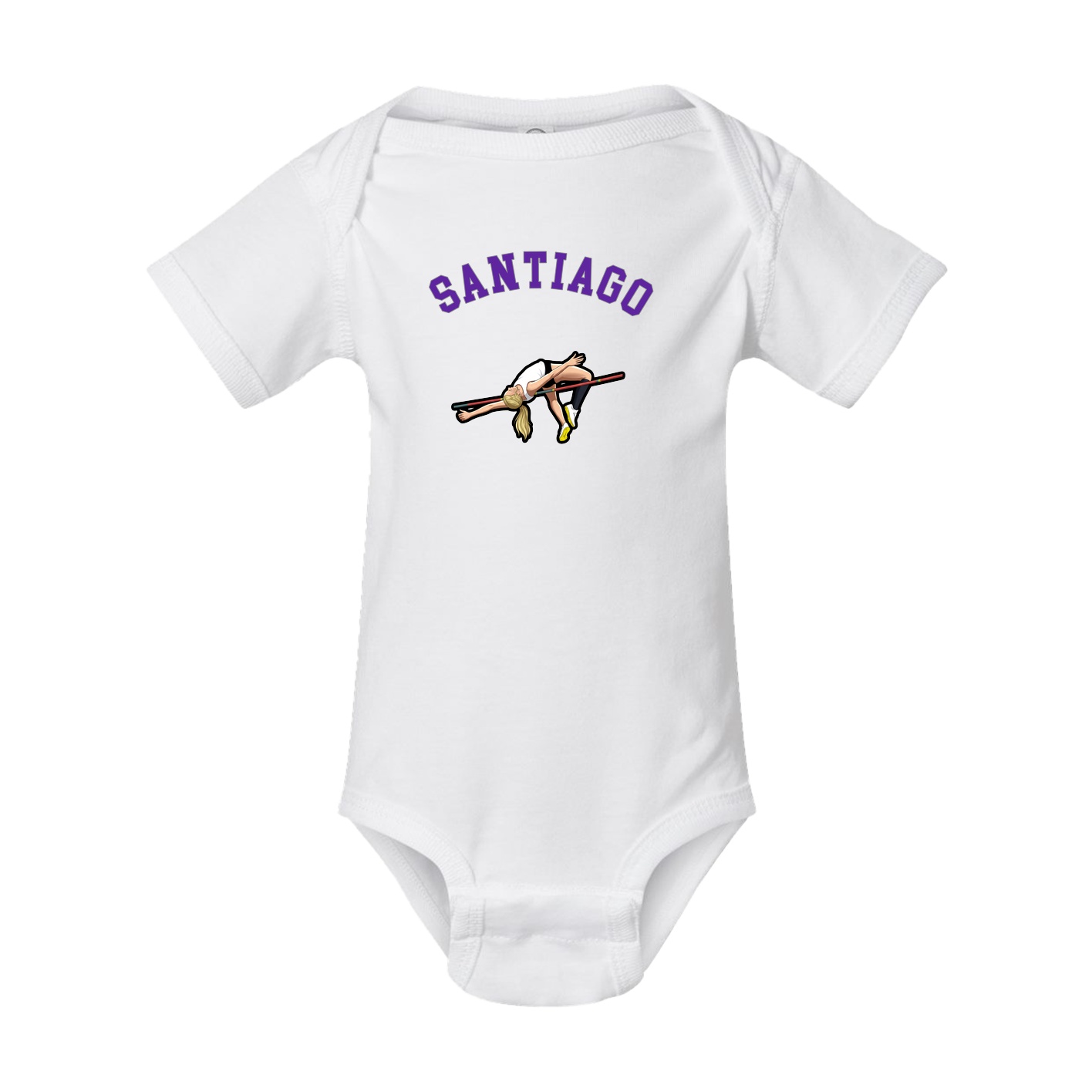 Baby Onesie — Shirsey Arch in White