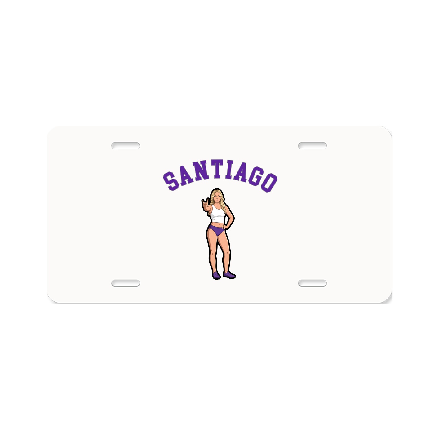 License Plate — Shirsey Arch in Classic