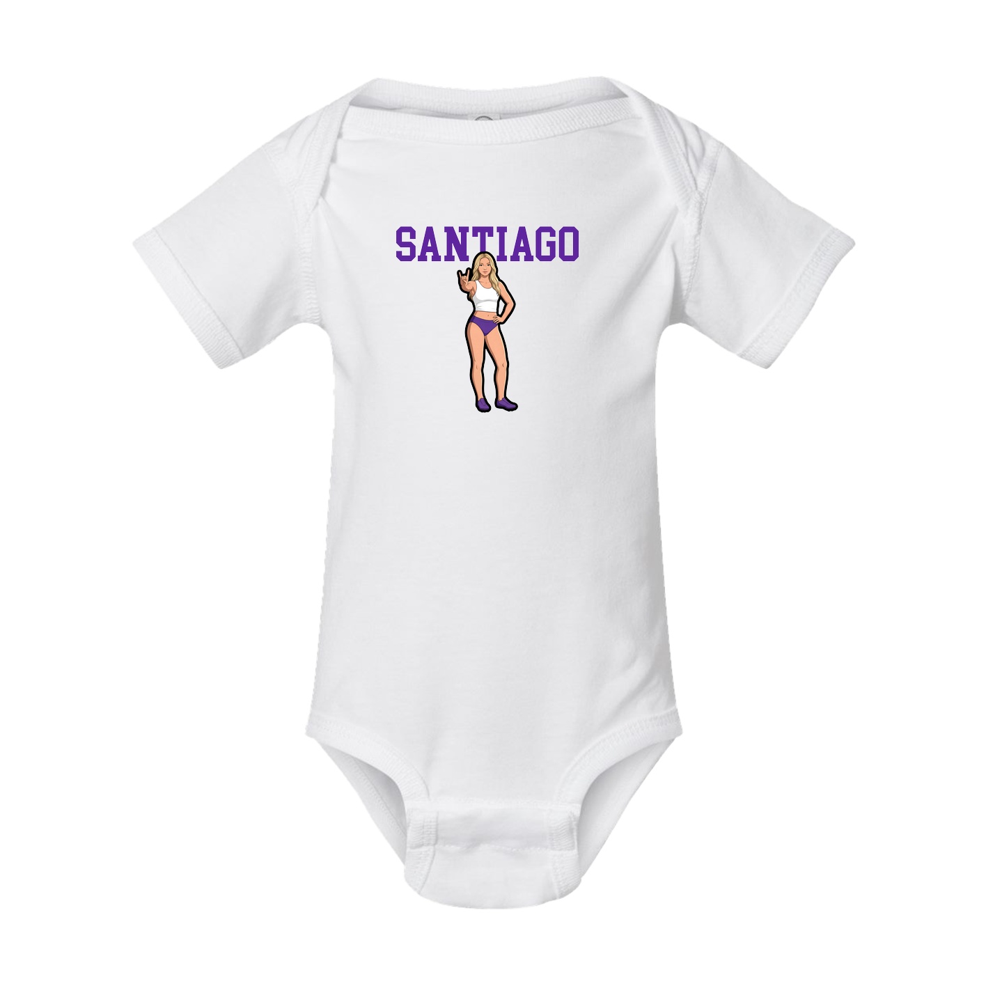 Baby Onesie — Shirsey in White