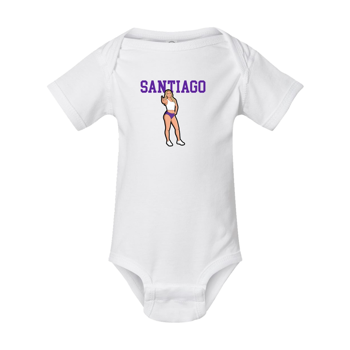 Baby Onesie — Shirsey in White