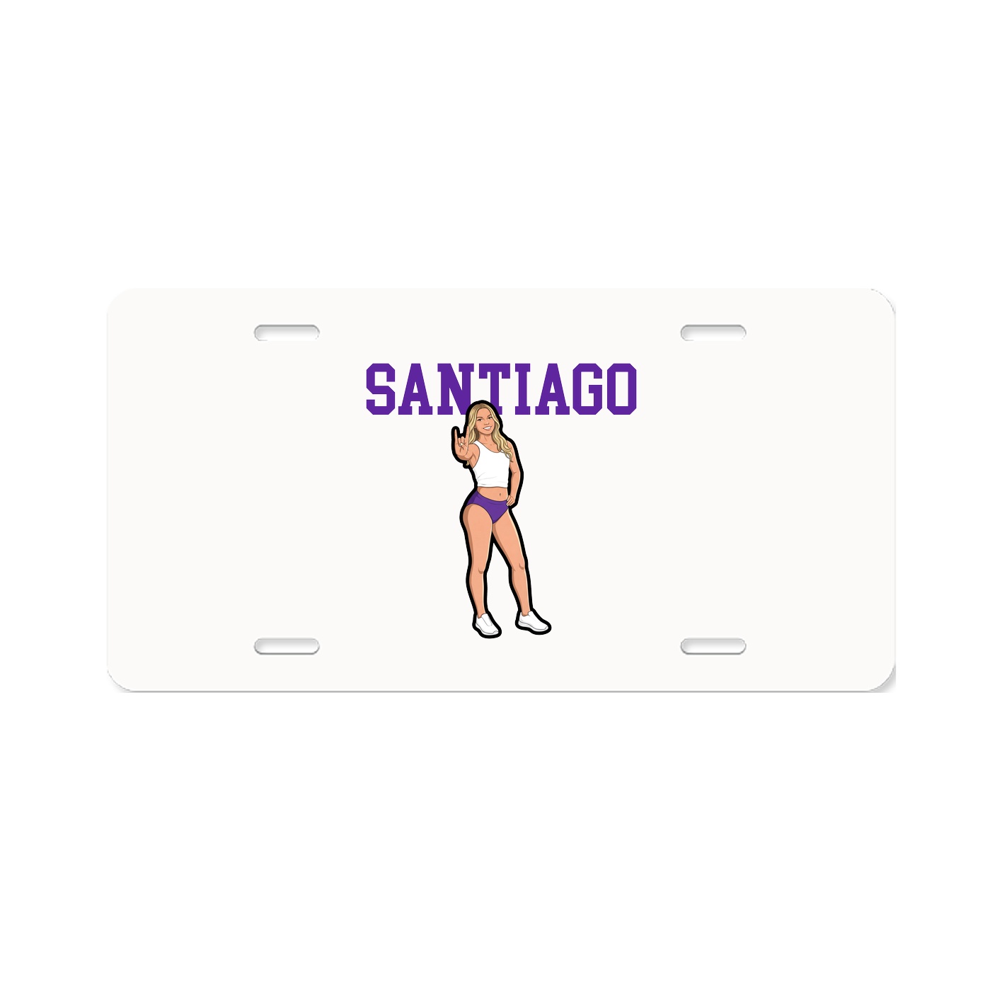 License Plate — Shirsey in Classic