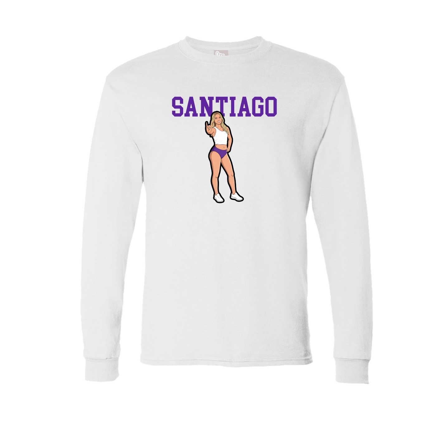 Long Sleeve Tee — Shirsey in White