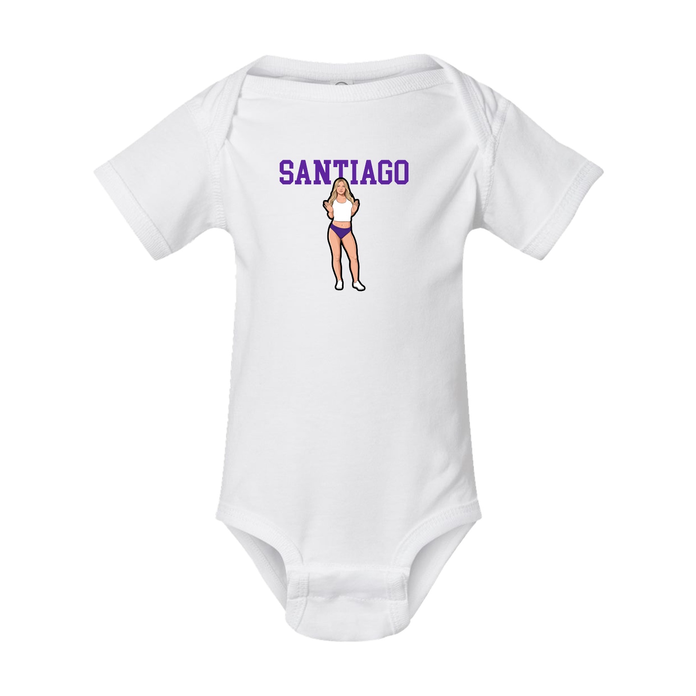 Baby Onesie — Shirsey in White