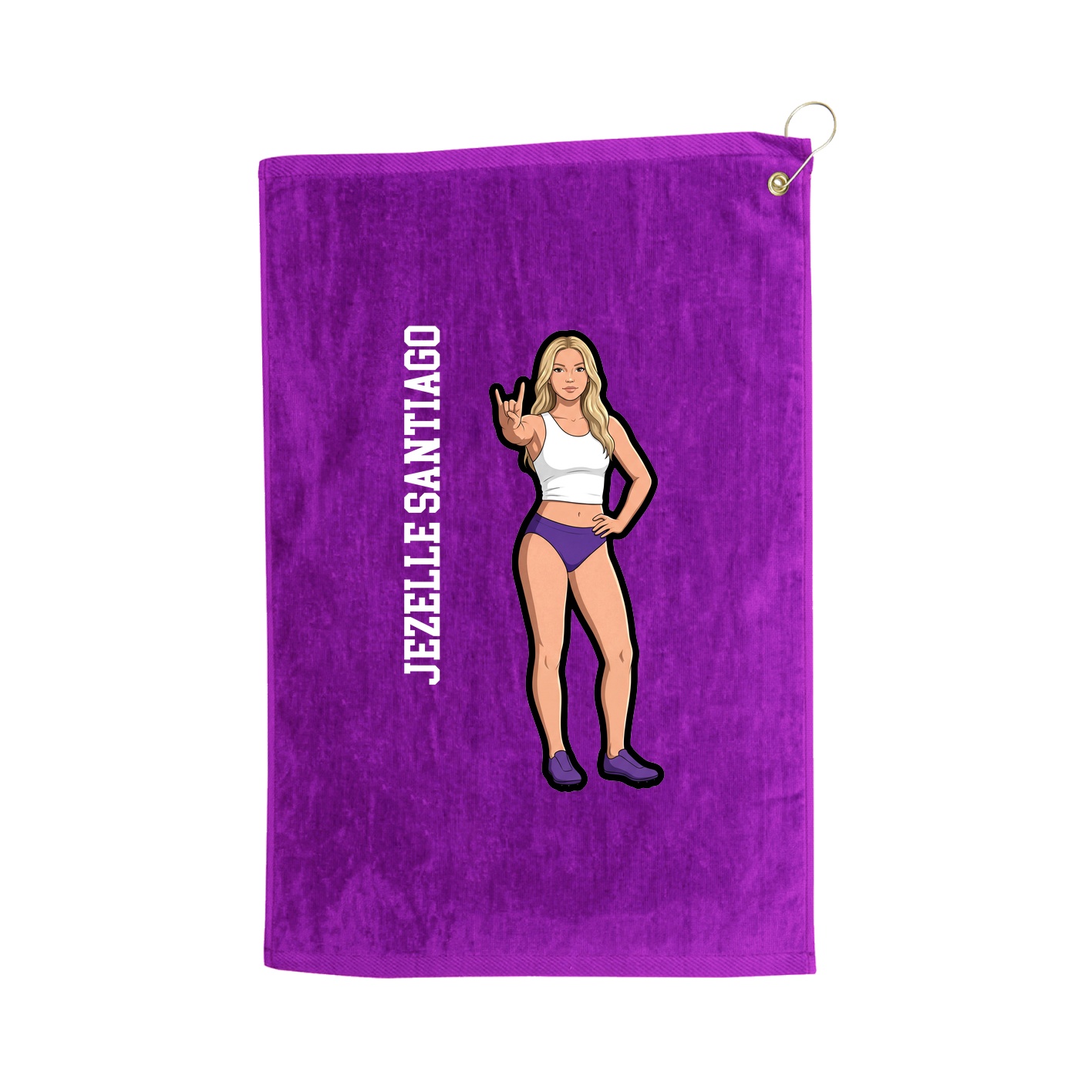 Terry Velour Golf Towel