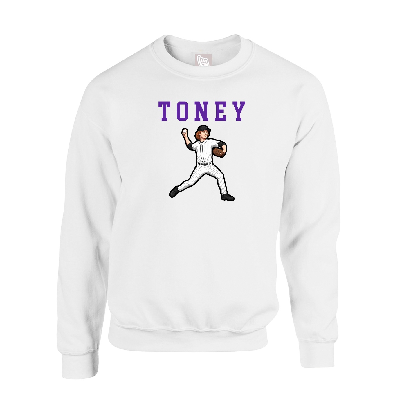 Fleece Crew — Shirsey in White