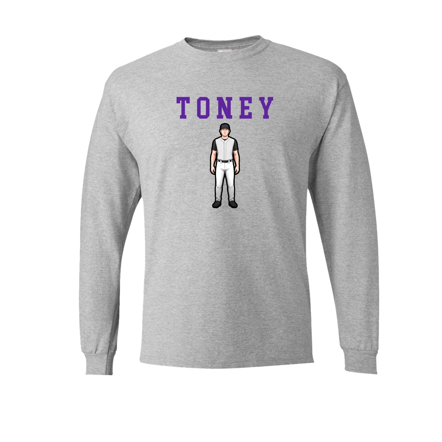 Long Sleeve Tee — Shirsey in Grey
