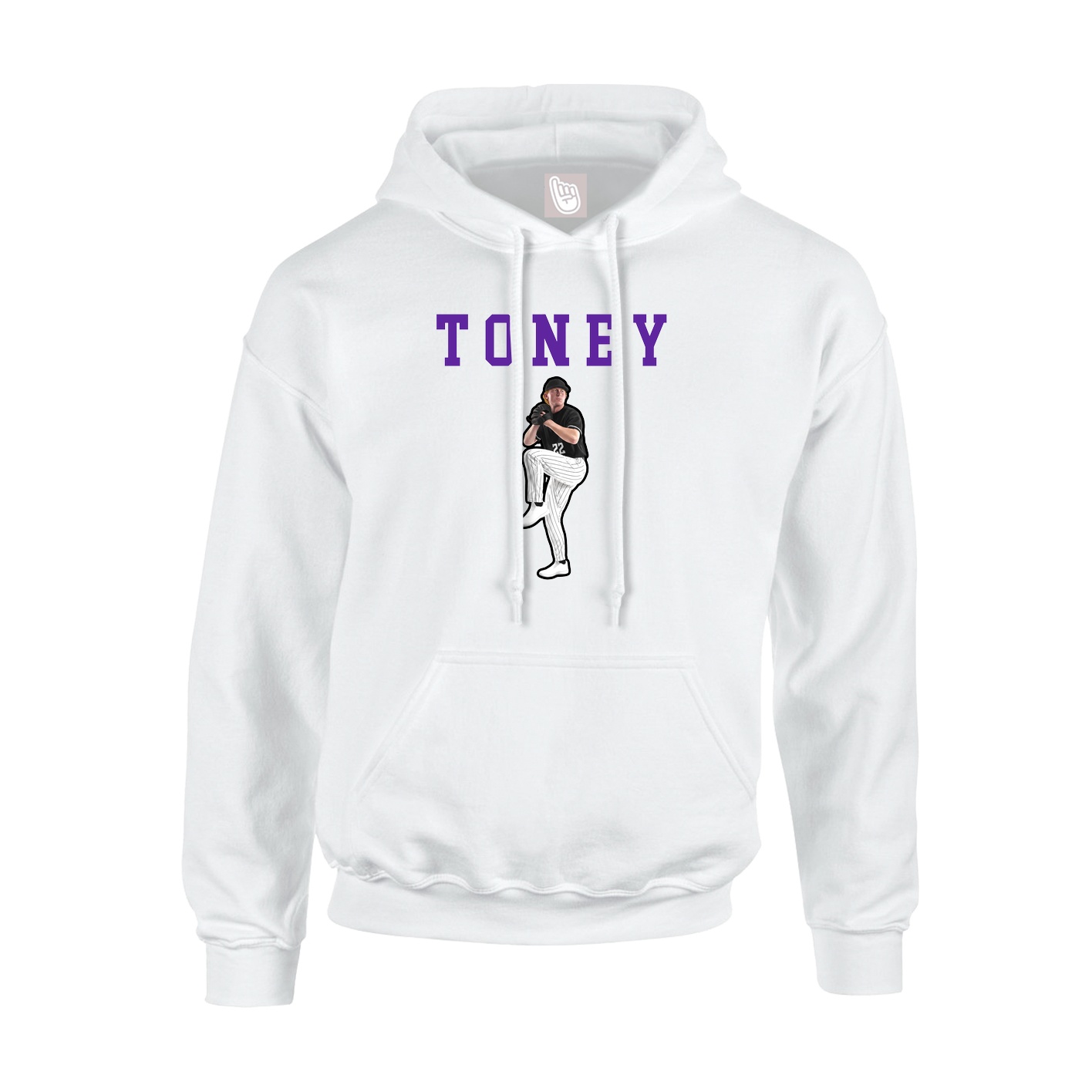 Youth Hoodie — Shirsey in White