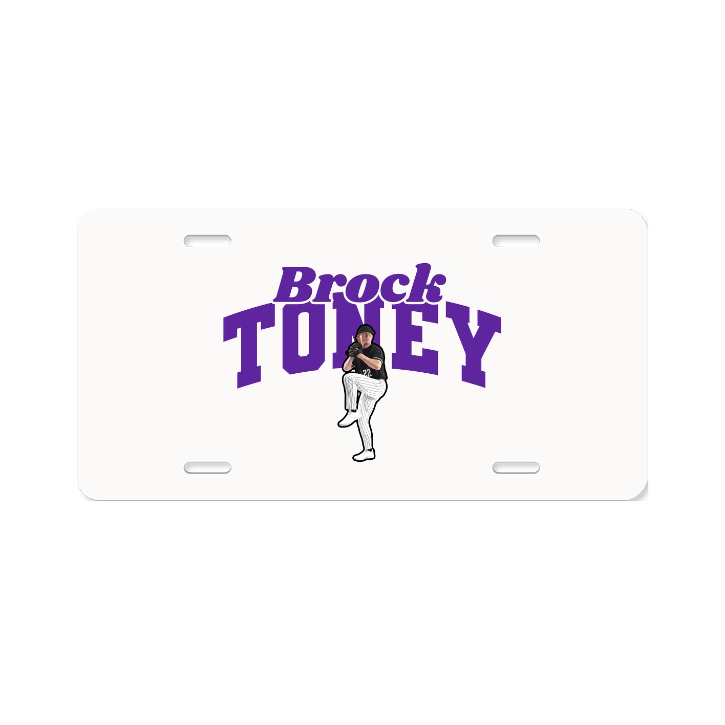 License Plate — Signature Arch in Classic