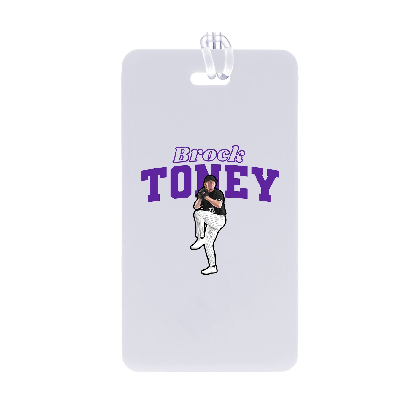 Bag Tag — Name Arch in Classic